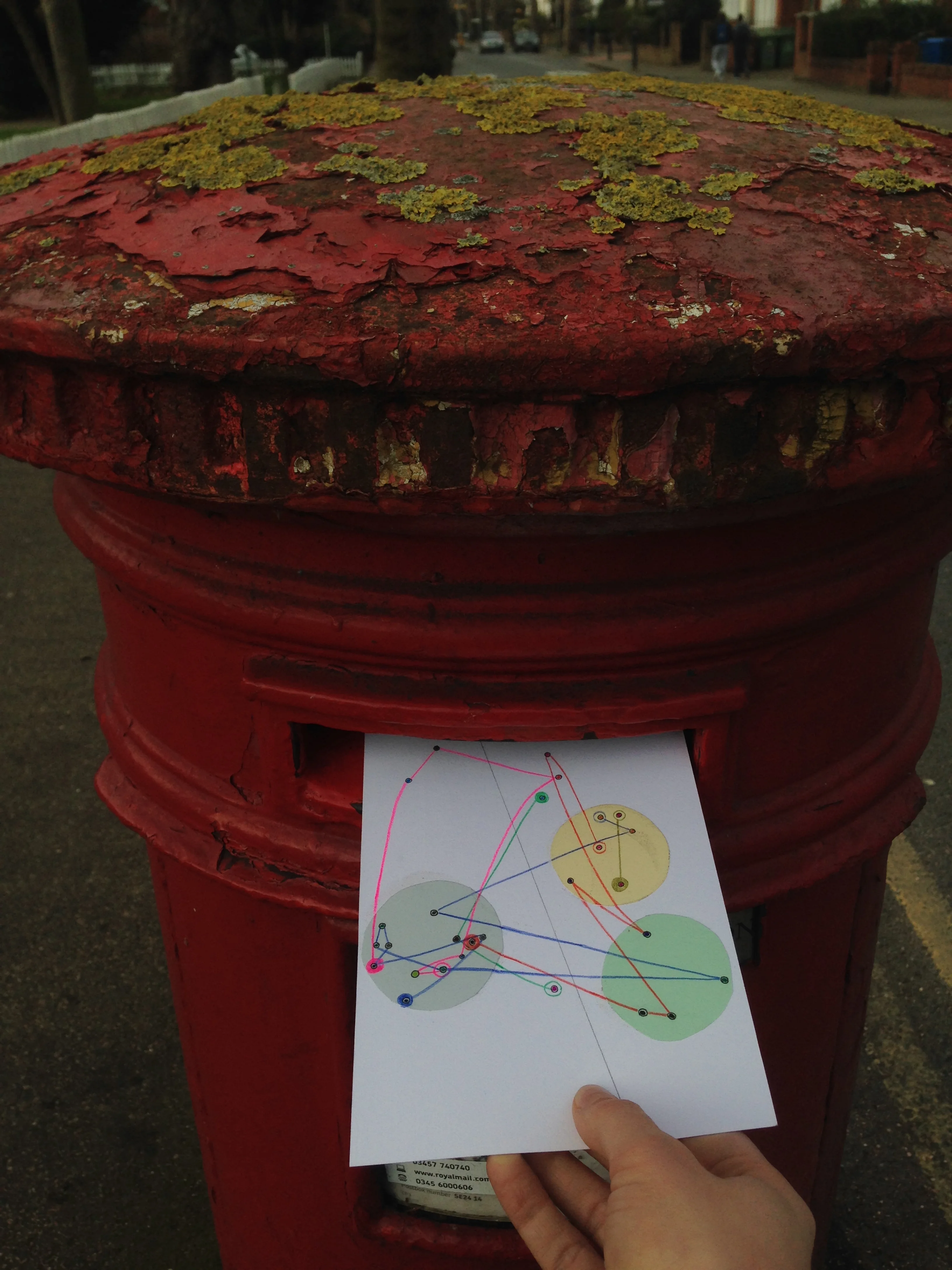 And posted on another dark London day!