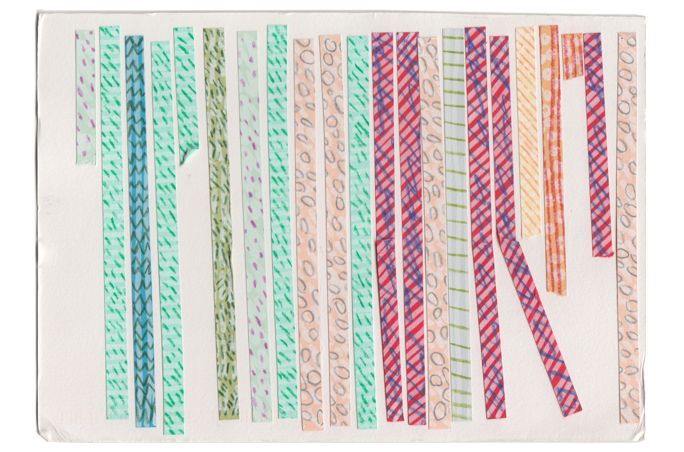 The first mangled postcard