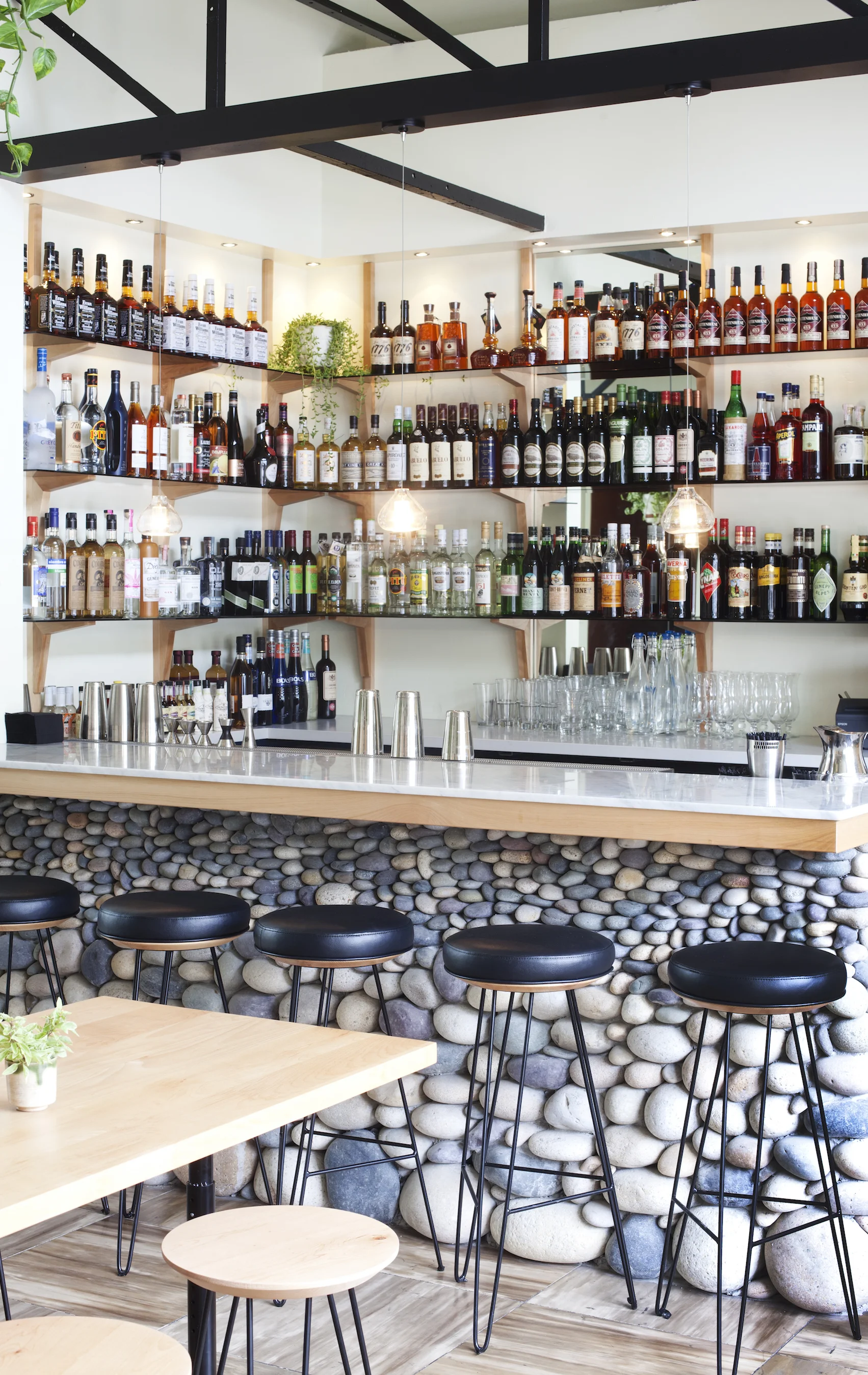 THE STACKED STONE BAR It looks awesome