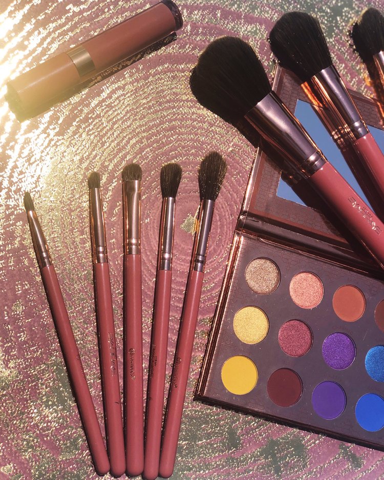 BH Cosmetics x ItsMyRayeRaye Shadow Palette Brush Set-Beauty-Ashante Nicole Style