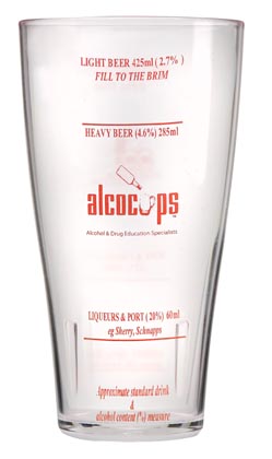 Standard Drink Measure Cup — ADES