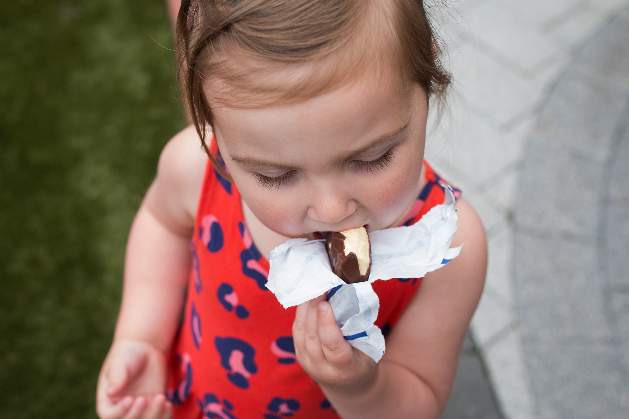 girl eating ice-cream