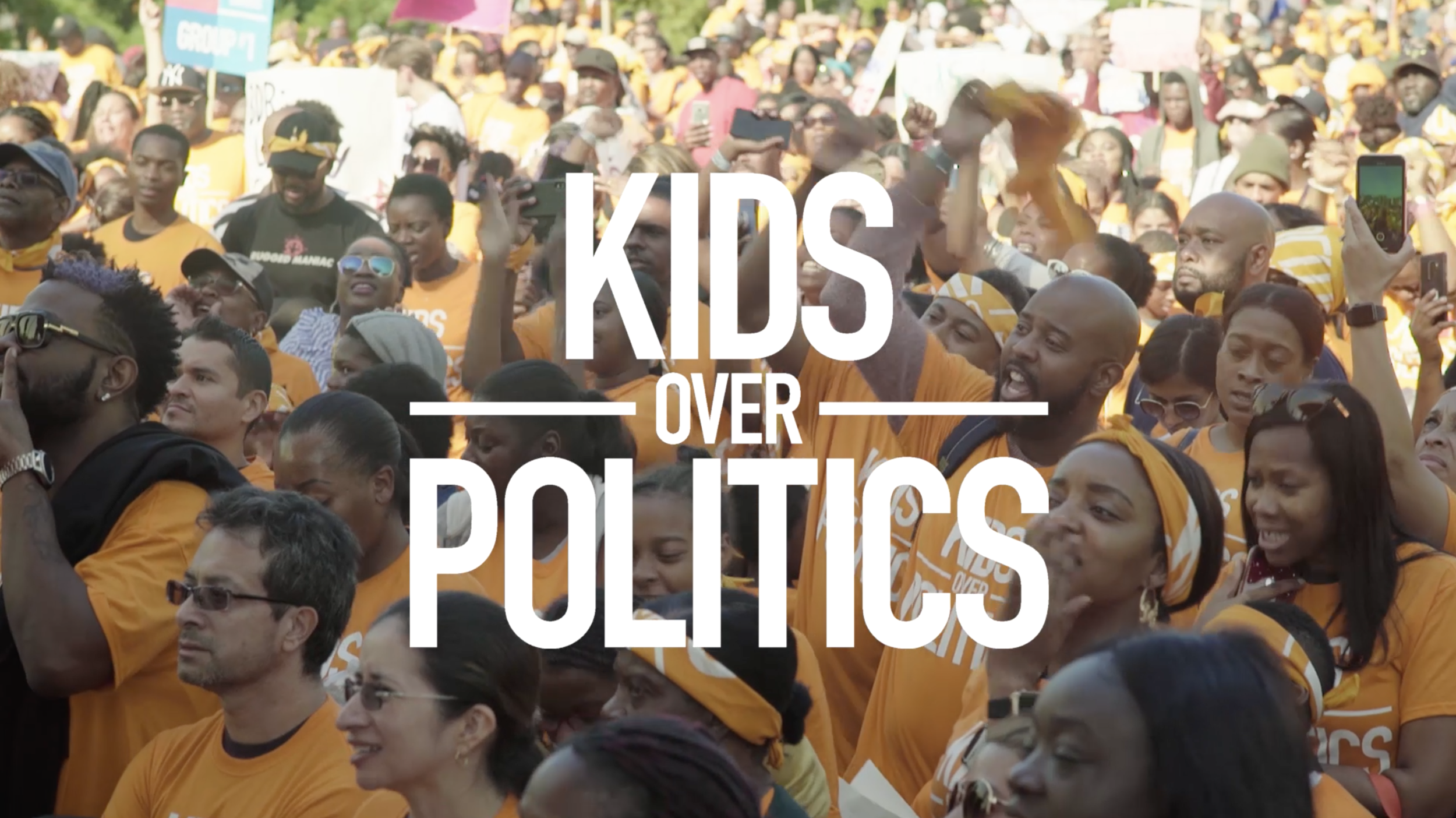 SA #KidsOverPolitics Queens Rally