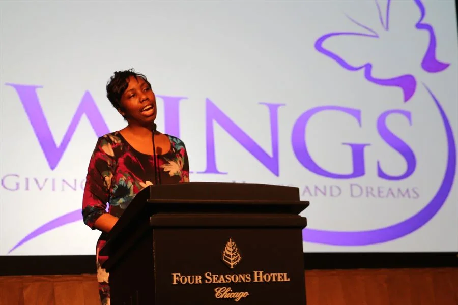 WINGS Metro Reception, guest speaker, February 2016