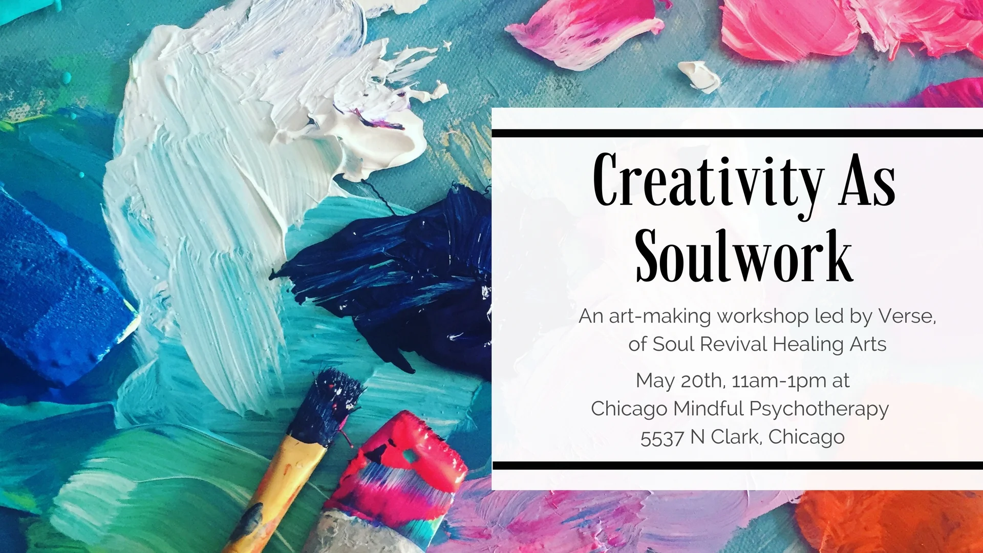 Creativity As Soulwork