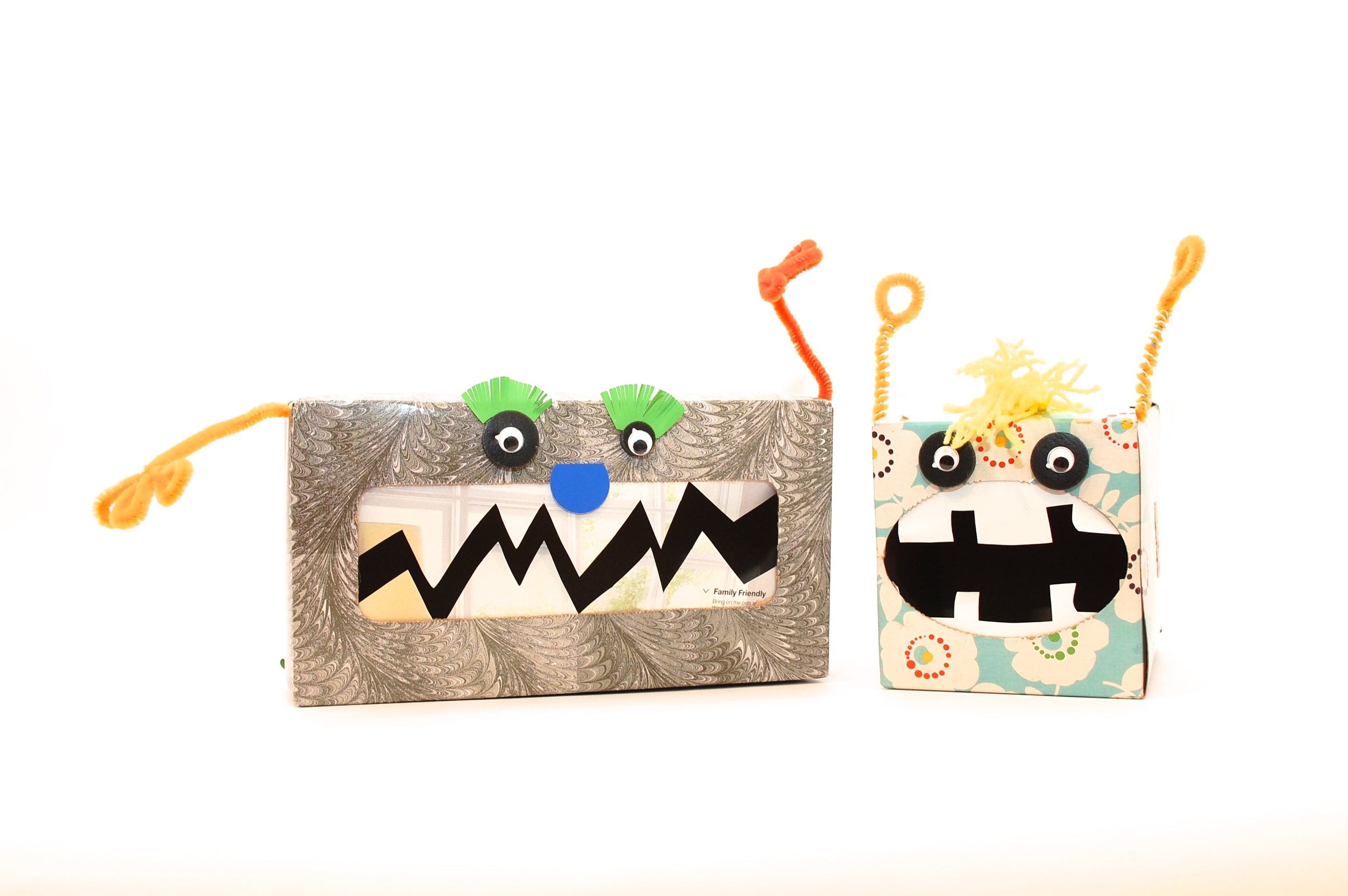 Tissue Box Monsters