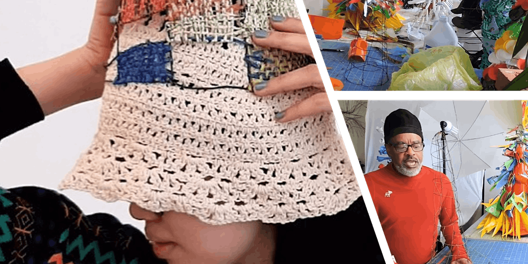 Plastics pollution is overwhelming, creativity is an entry point.