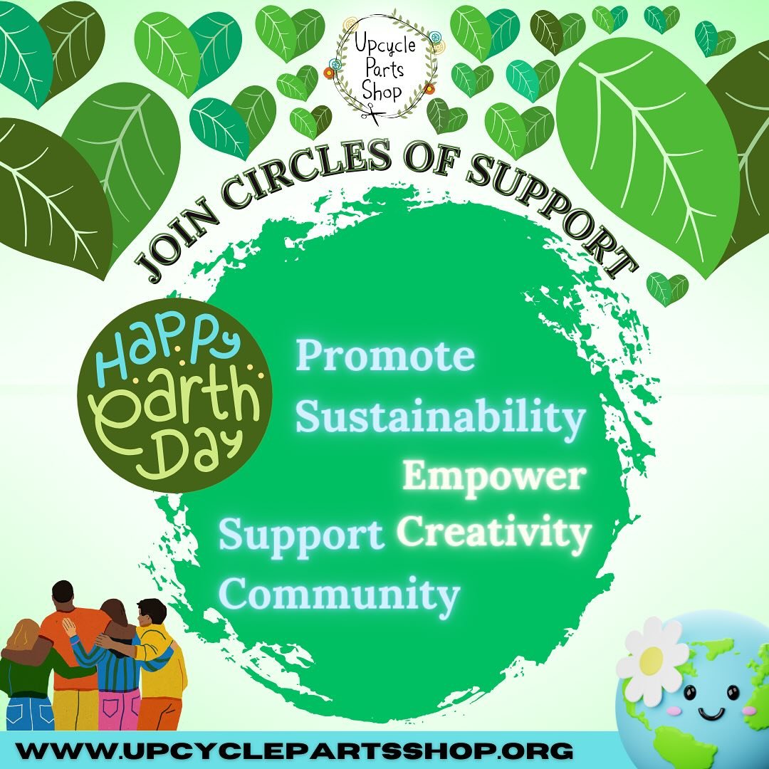 🌍 This Earth Day, make an impact with Upcycle Parts Shop! Your financial support helps us:

1. **Reduce Waste:** Each donation keeps materials out of landfills, reducing waste and promoting sustainability. 🌱

2. **Foster Creativity:** Fund workshop