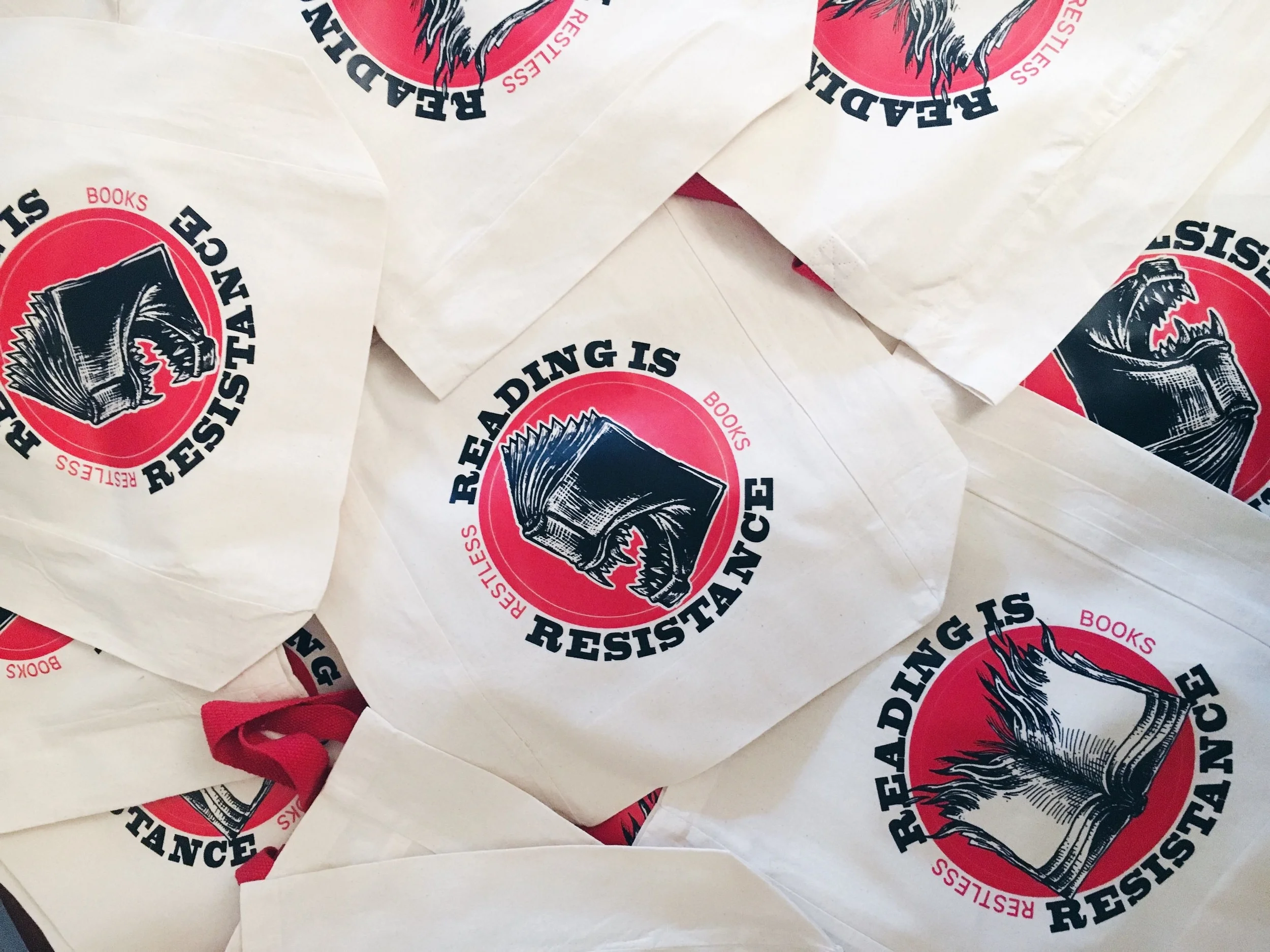 Reading is Resistance Merch has Landed! 