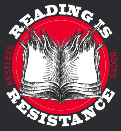 Reading is Resistnace Flaming Book Logo.jpg