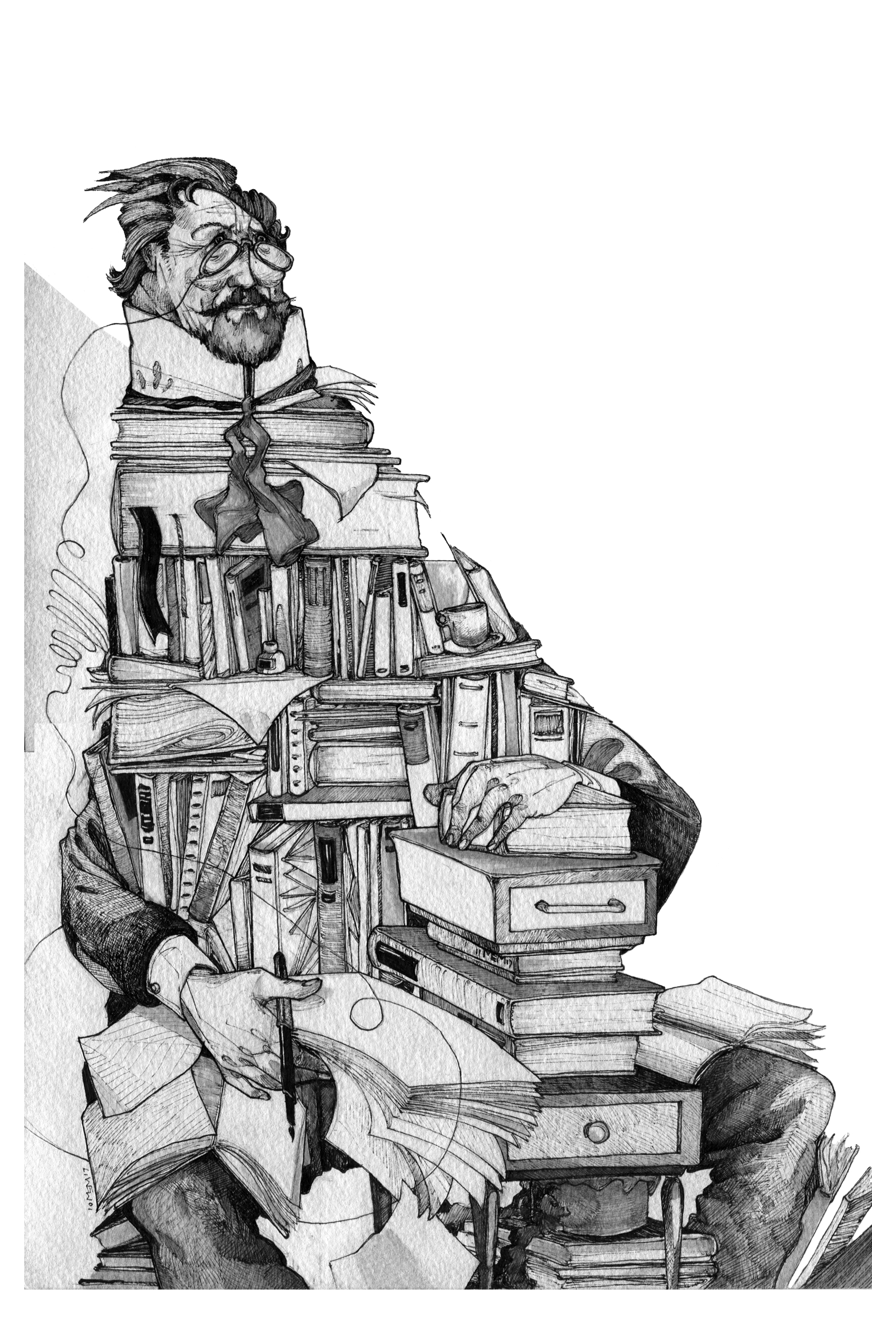 Chekhov Bookcase