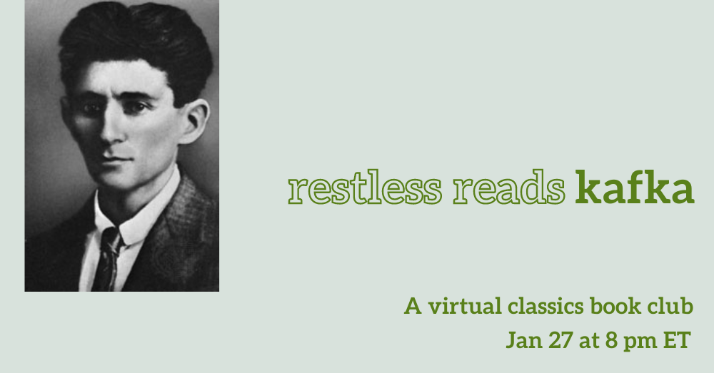 Restless Reads Kafka this January