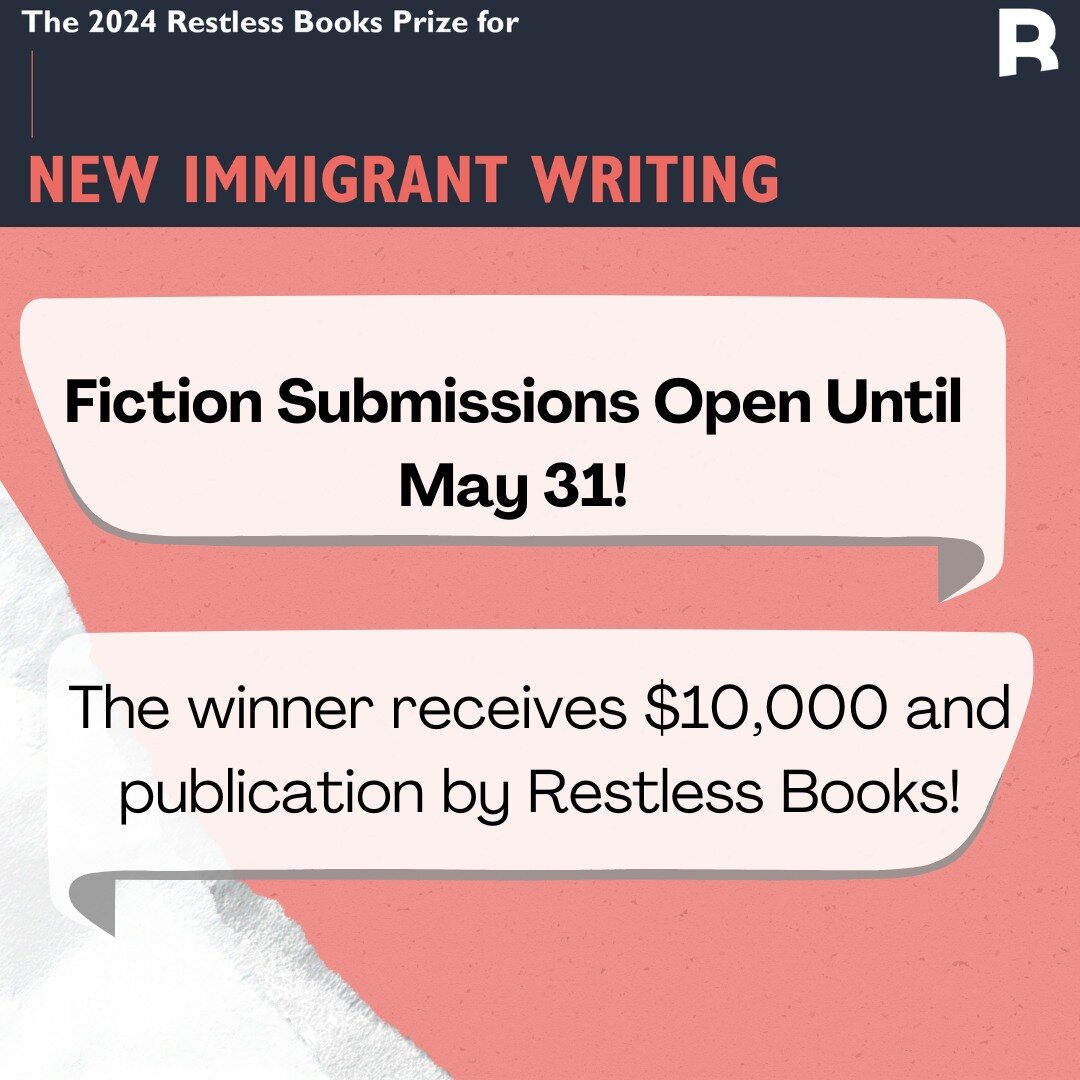 The Prize for New Immigrant Writing is open until May 31! We can&rsquo;t wait to read your work!

To check if your manuscript qualifies and learn more about the required materials, tap the link in bio!

Ready to submit? The link for the Submittable i