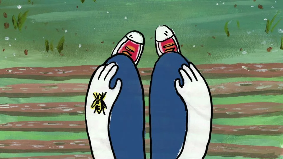   Still from animated&nbsp;short film CAMP  