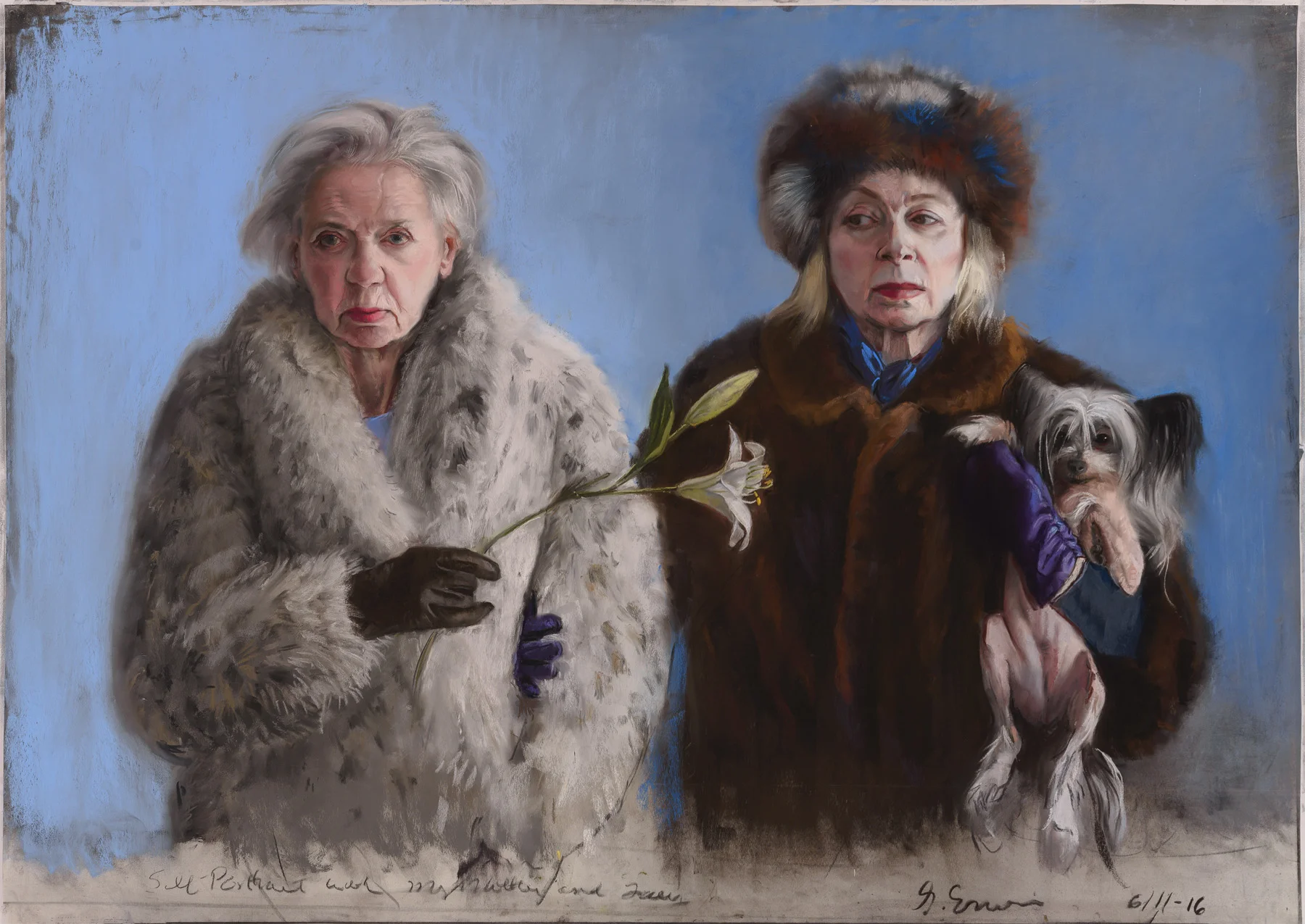 Gaela Erwin, "Self Portrait with my Mother" 