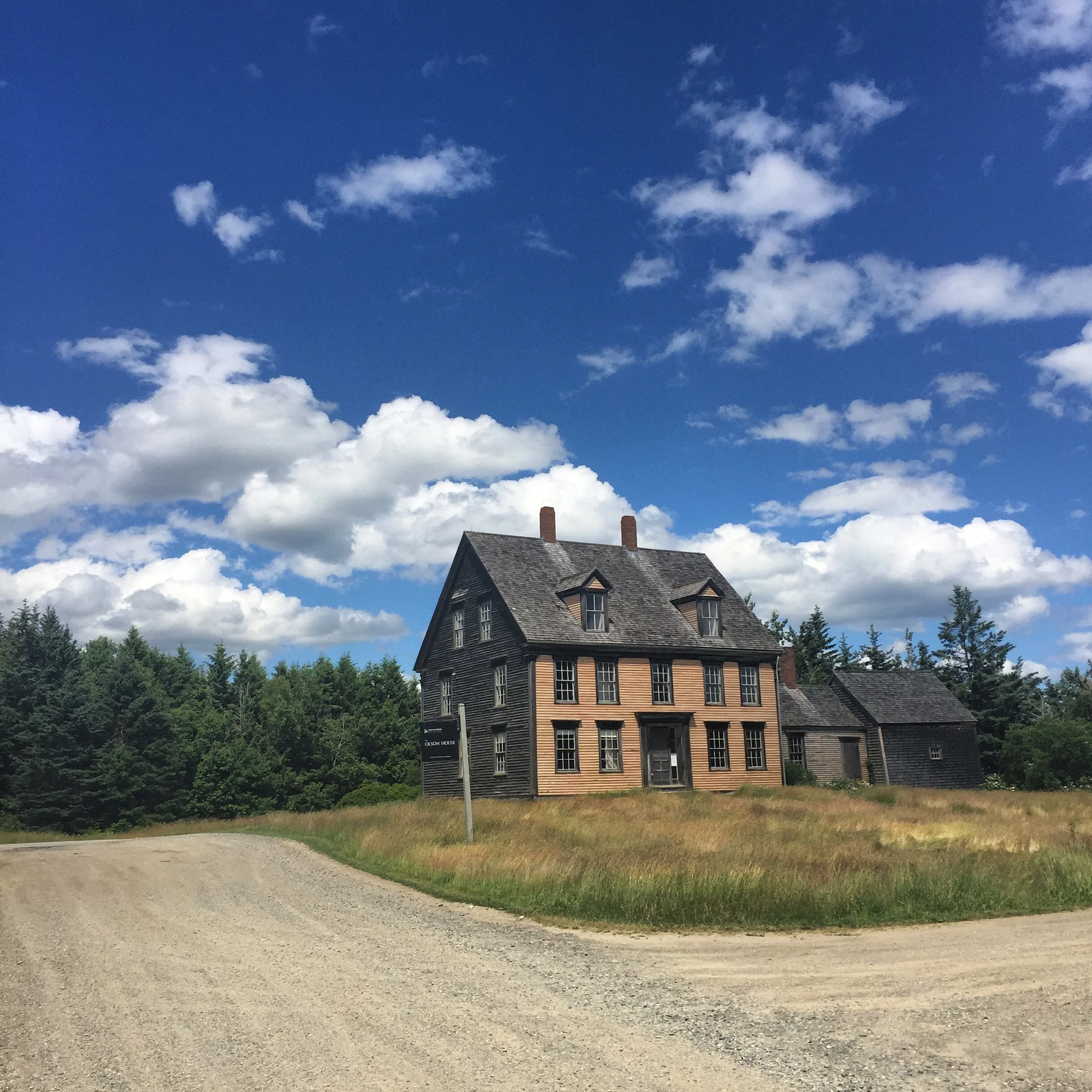 "Olsen House (Cushing Maine)" by Jennifer Palmer, photograph (2016)