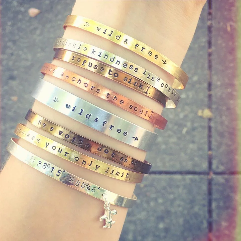 "Inspiration Bracelets" by Gretchen Leachman