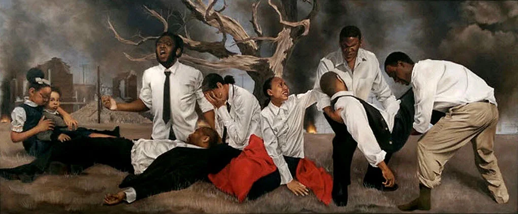Shawn Michael Warren, "In a Promised Land," oil on canvas.