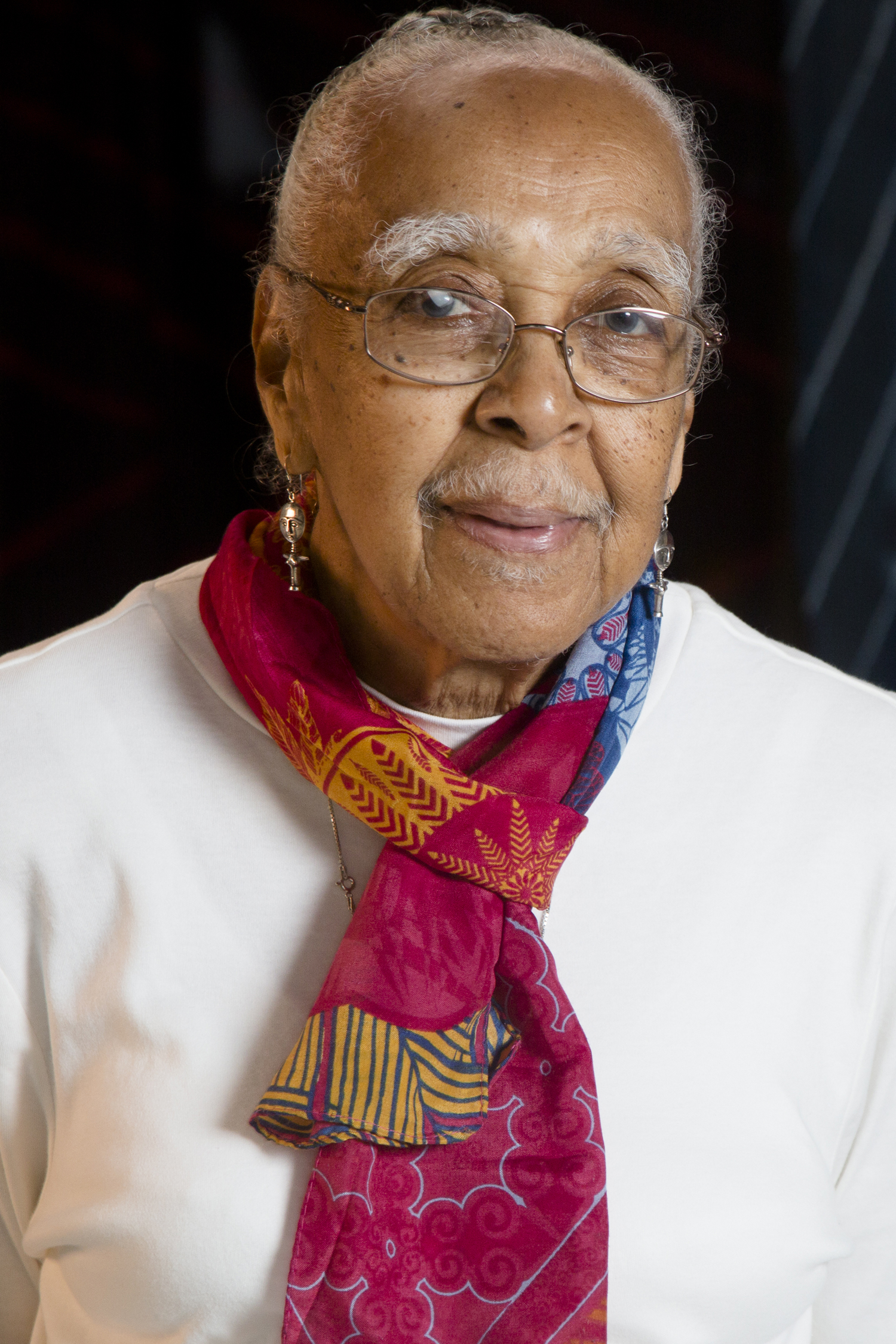 Artist Elmer Lucille Allen ( Photo by Tom LeGoff)