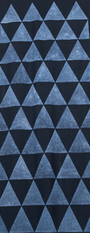 "Untitled ELA #2" by Elmer Lucille Allen, Stenciled Wall Hanging Black Polyester Fabric Price, $750 | BUY NOW