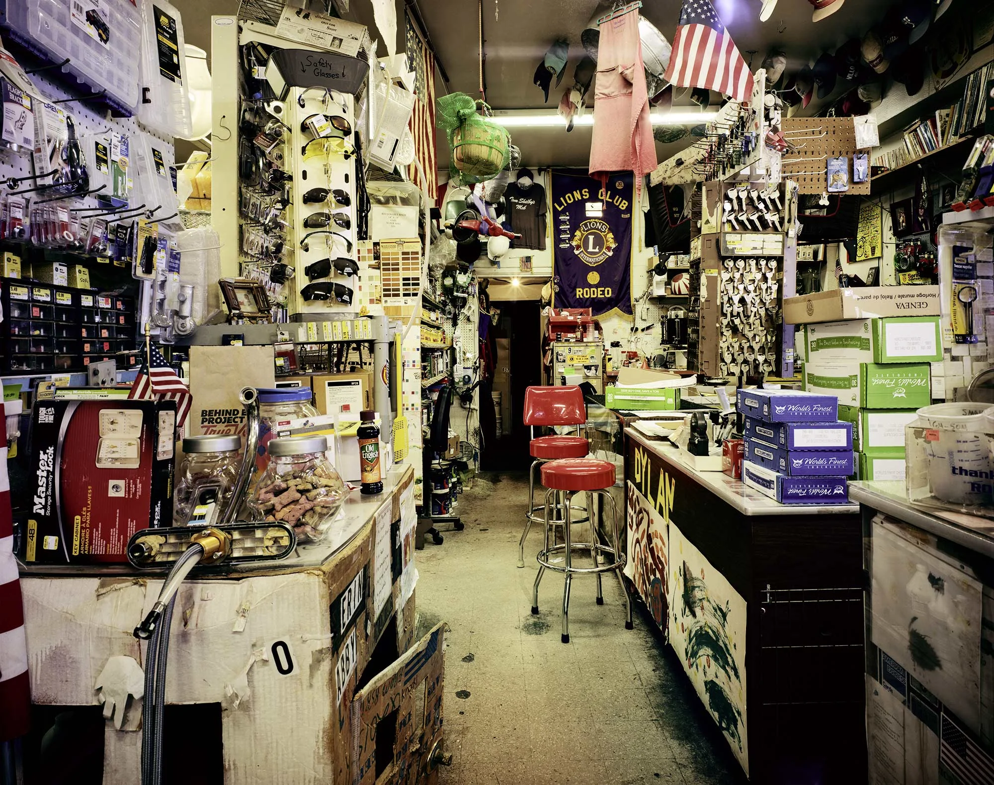 " Rodeo Hardware" by Charles Mintz, 32 x 40in, Inkjet Print From Scanned FIlm (2016), $1000 | BUY NOW