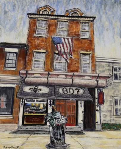 "TAJI" by Barb McDevitt, 16x20in, pastel (2016) $700 | BUY NOW
