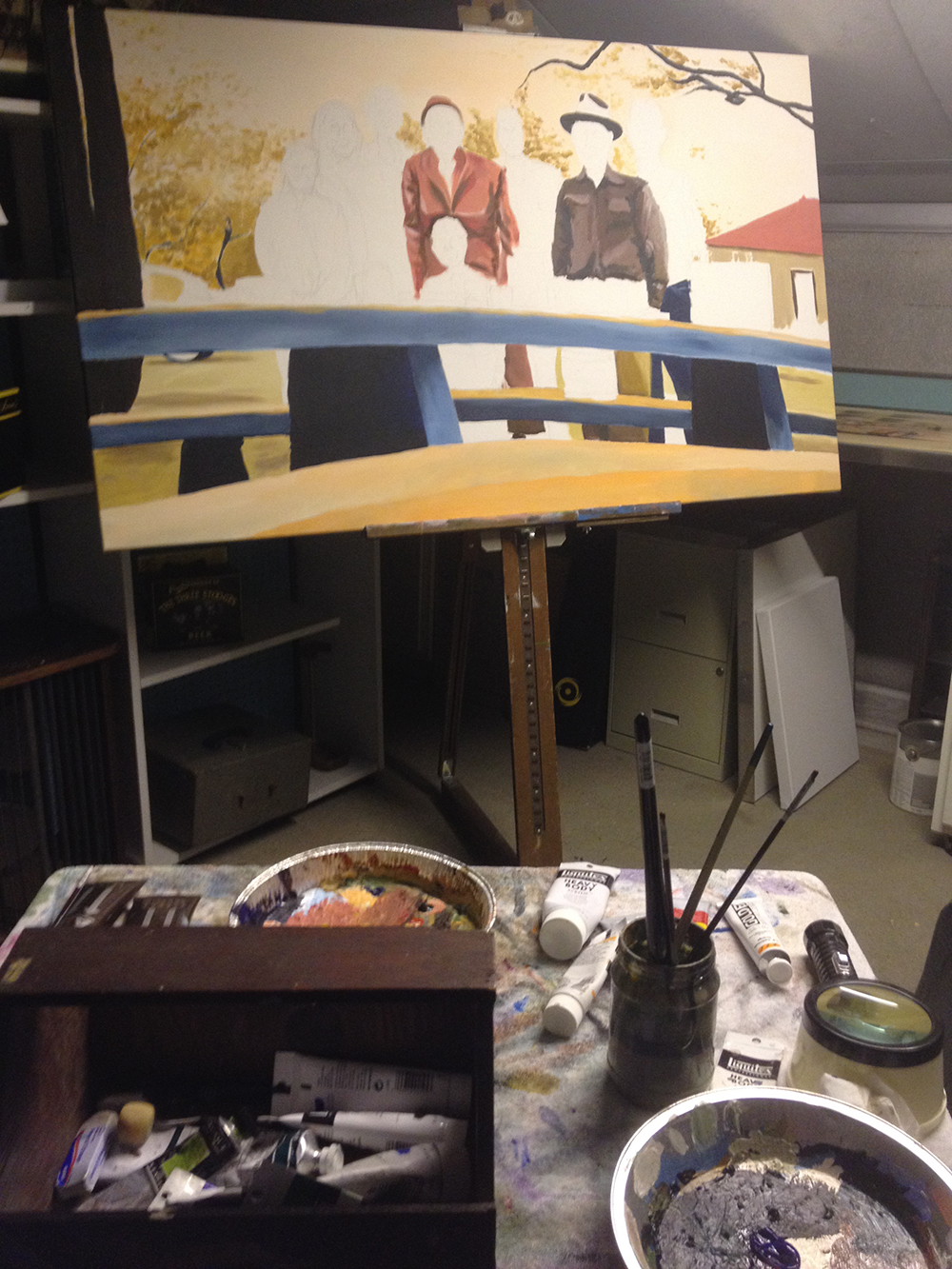 Cannady's studio