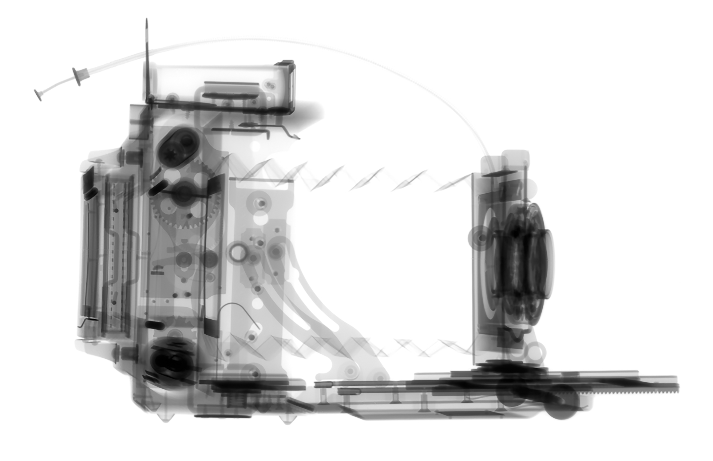 "Speed Graphic" by Kent Krugh, 13x19in, x-ray archival pigment print (2016), $400 | BUY NOW