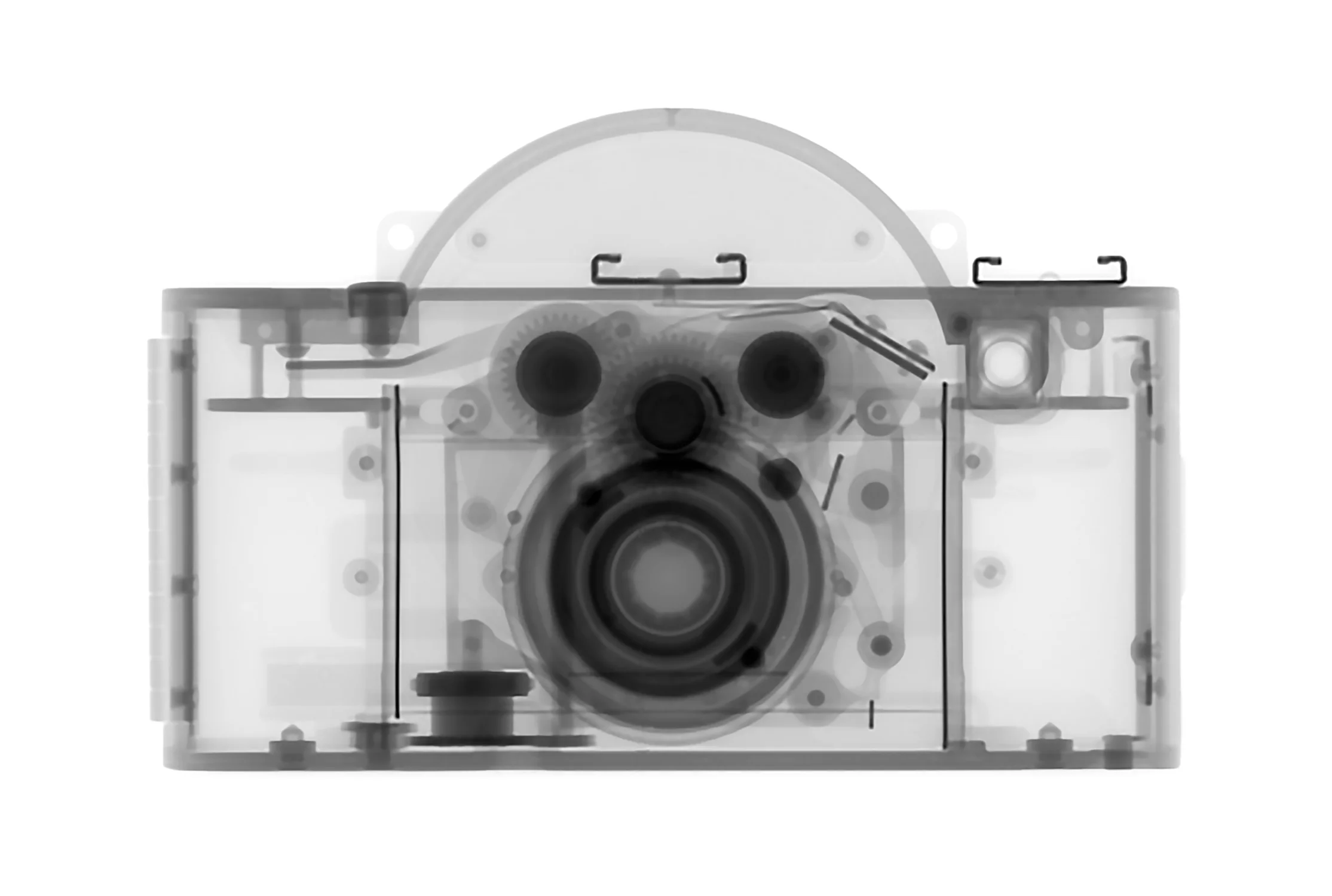"Univex Mercury I Model CC" by Kent Krugh, 13x19in, x-ray archival pigment print (2016), $400 | BUY NOW