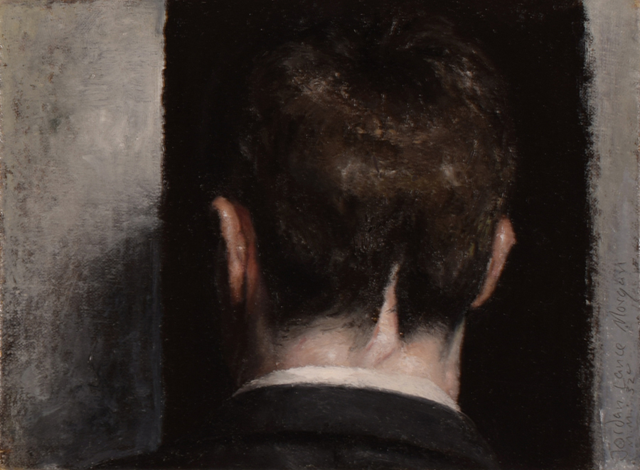 "Black Bile" by Jordan Lance Morgan, 6x8in, oil on linen on board (2015)