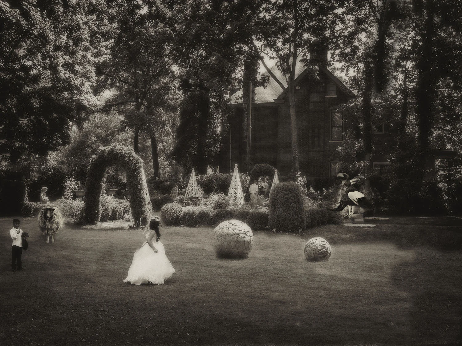 "Wedding" by Marcia Hopkins, 17x22in, digital archival print (2017), $500 | BUY NOW