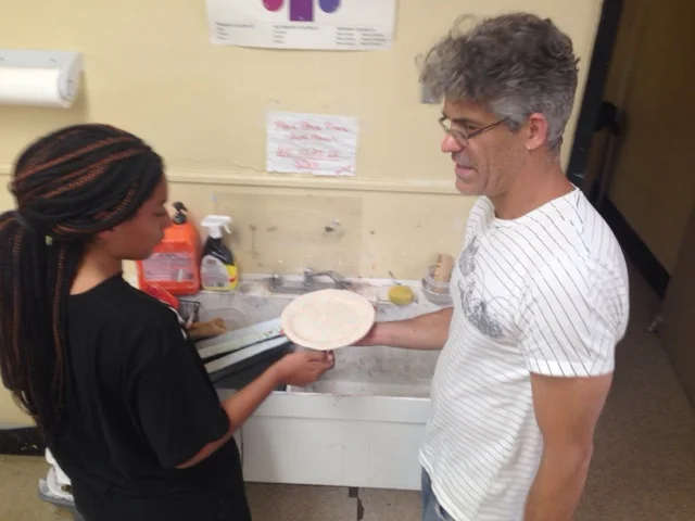 TaneJa Eden with Instructor J.D. Schall