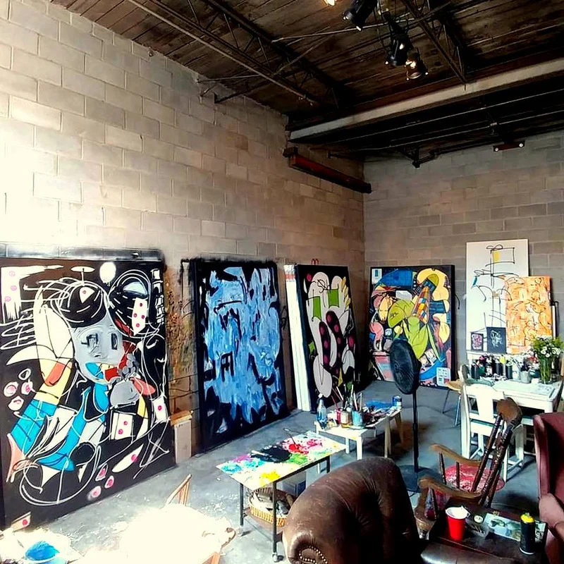 Archambault's studio