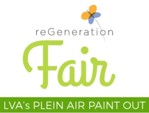 LVA will be on-site at Waterfront Botanical Gardens' annual free, family-friendly fair with our Plein Air Paint Out. Come see – and celebrate – the transformation of neglected green space in Butchertown into the thriving Waterfront Botanical Gardens. There will be food trucks, adult beverages, crafts, demos, nature activities, and more, including: Kentucky's largest flower mandala (bring flowers!); weed walk; solar power demonstration; free canoe tours; butterfly tent; beekeeping; rainwater demo; live raptors; baby goats; face painting; paper flower workshop; bonsai display and live music by the Porch Possums. Rain or shine. 8:00 am – Site opens for Plein Air painters. 2:00-5:00pm – ReGeneration Fair (open to the public) 3:00pm – Paintings will be turned in for judging. 3:30pm – Award presentation. 3:30-5:00pm – Sale of paintings