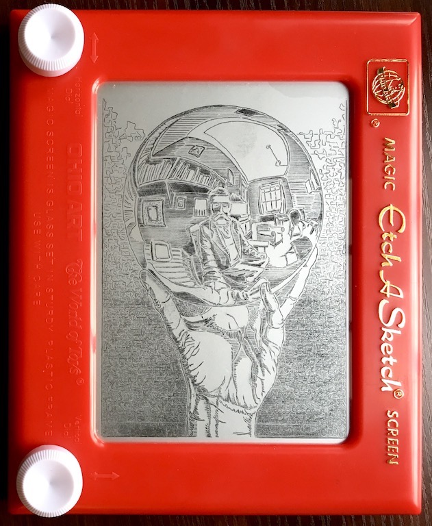 Check out this Etch-a-Sketch art | KHQA