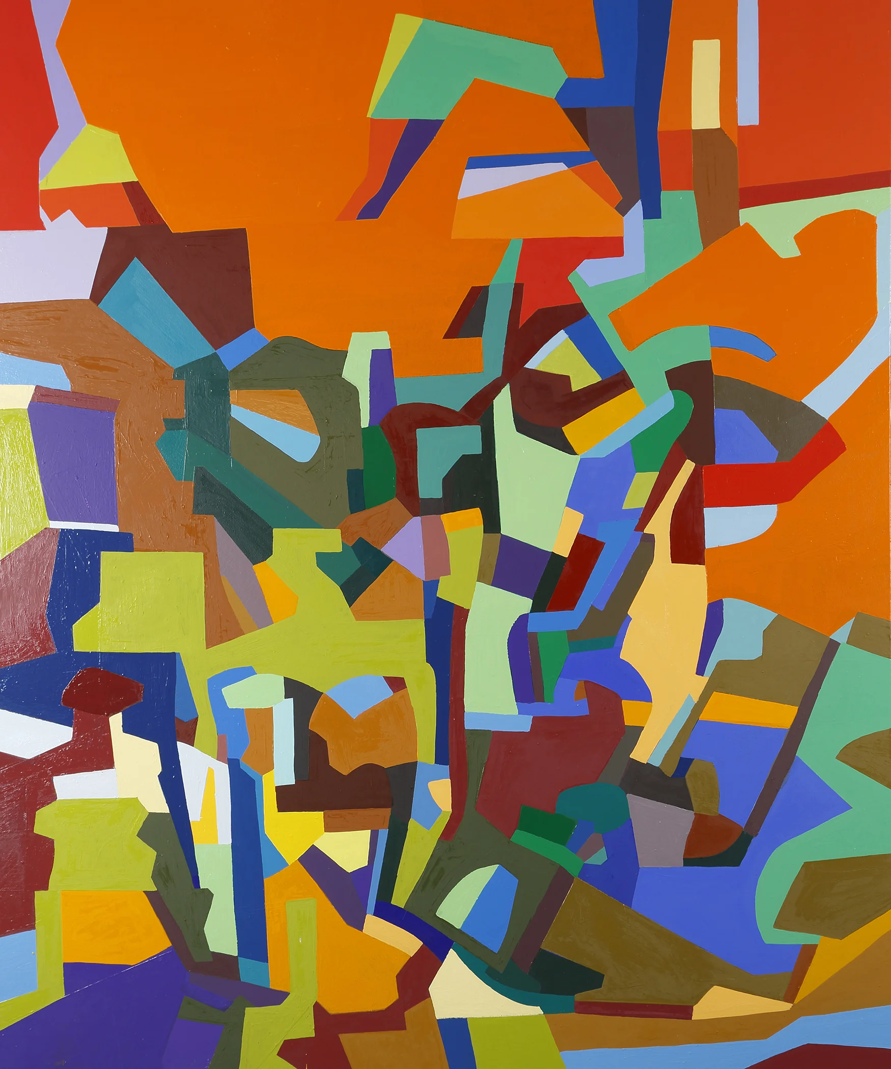 "Big Sycamore" by Ray Kleinhelter, Oil on canvas, 60x72in, 2017, $9000.