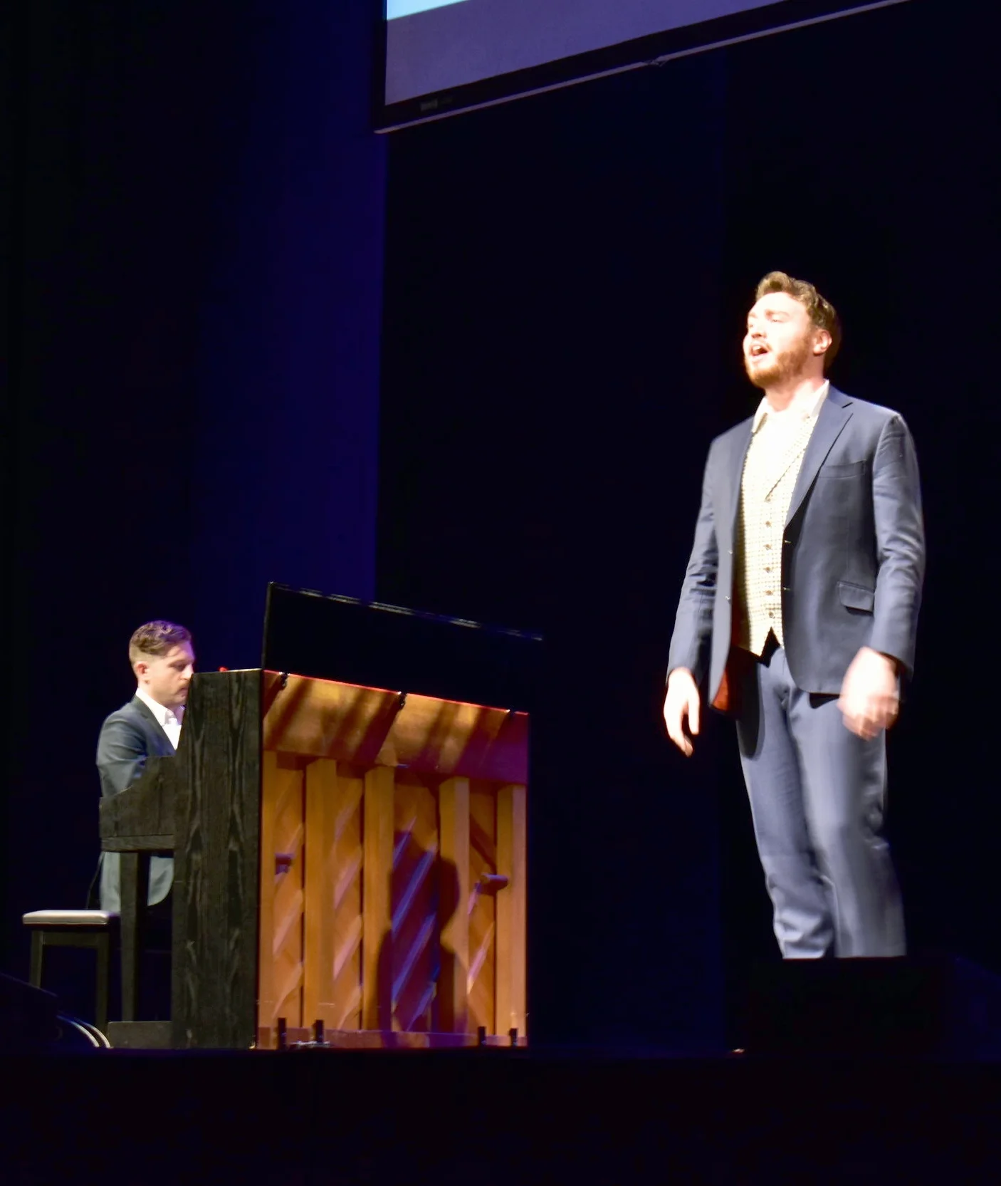 LVA Executive Director Lindy Casebier joined the Kentucky Opera, including director Ian Derrer, as they announced their 2018-2019 season at the Brown Theatre on January 16 (and featured live performances from upcoming productions). Casebier was there to announce an Opera poster competition that LVA will be working on. Stay tuned for more details!