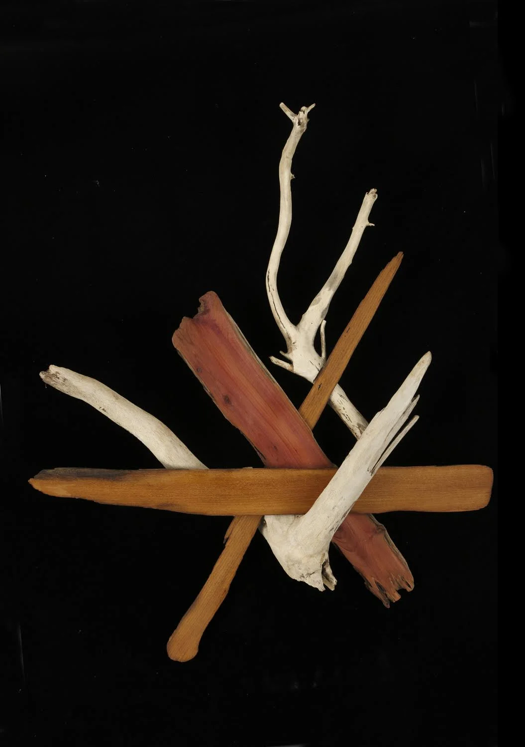 "Bayou Bash" by Mack Dryden, Ohio River Driftwood, 2017, POR