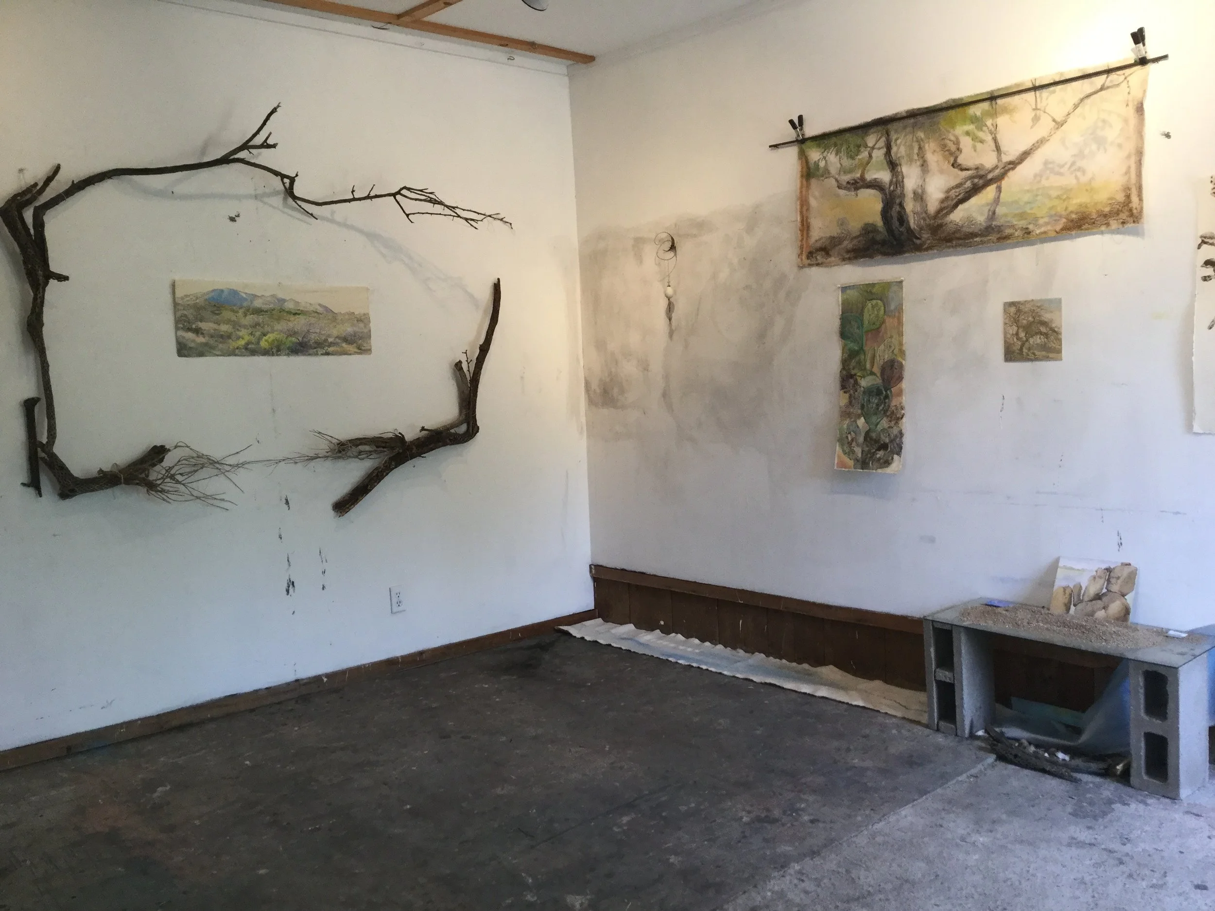 Hirn's studio at Rancho Lindo Vista