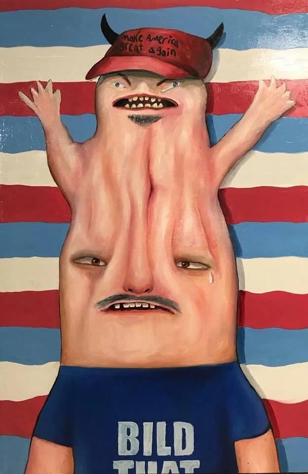 "Bild That Wall" by Shayne Hull, 2018