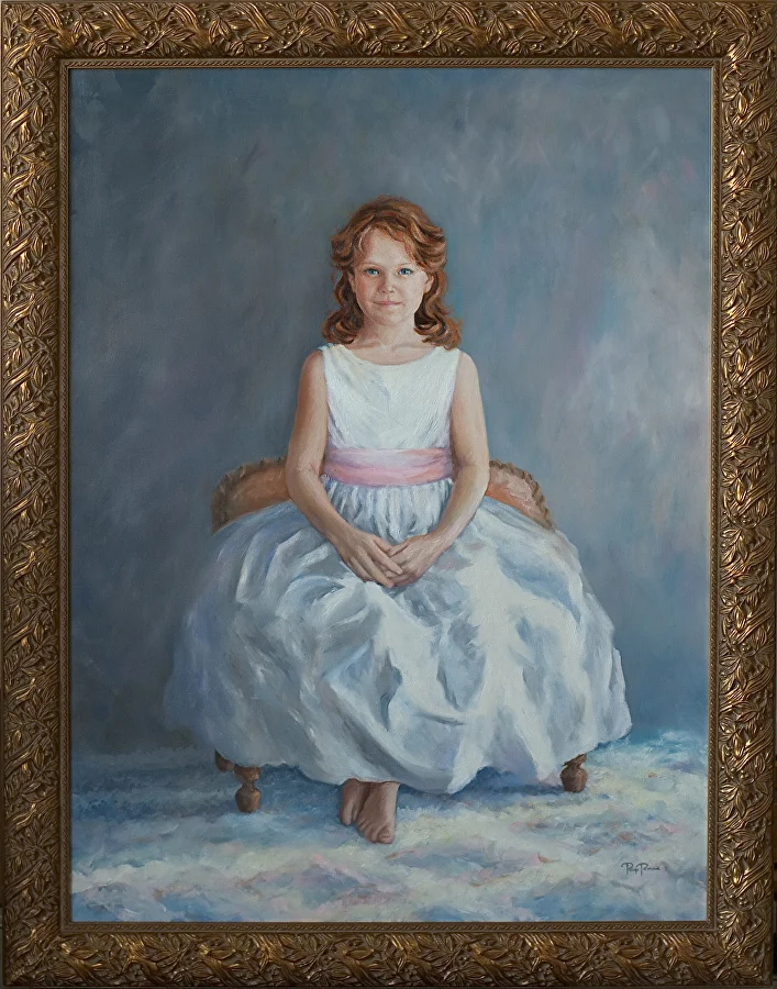 “Kate Wittpenn” by Page Penna, Oil on linen, Private collection