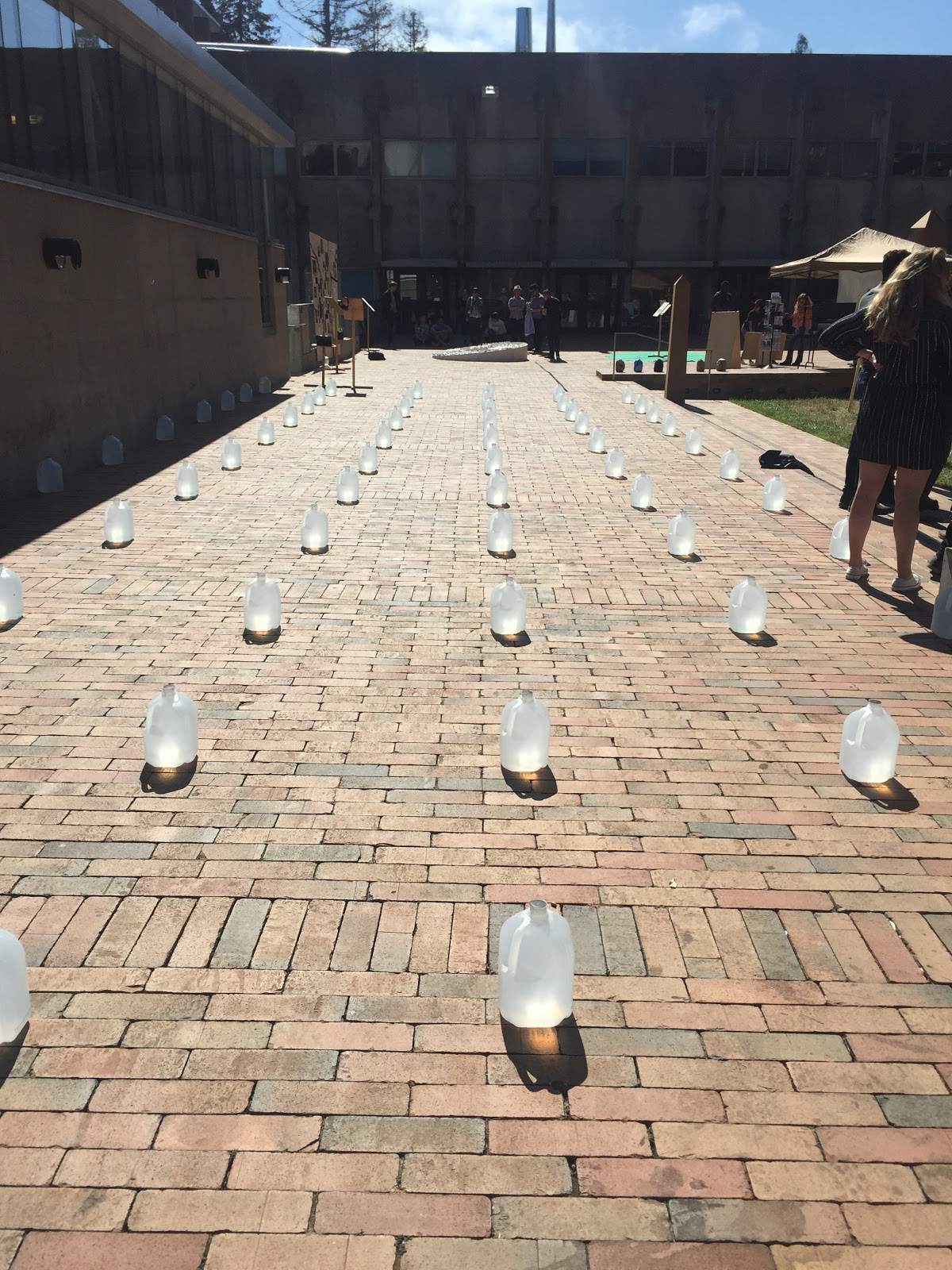  Installation for Wurster Courtyard at UC Berkeley’s College of Environmental Design. 
