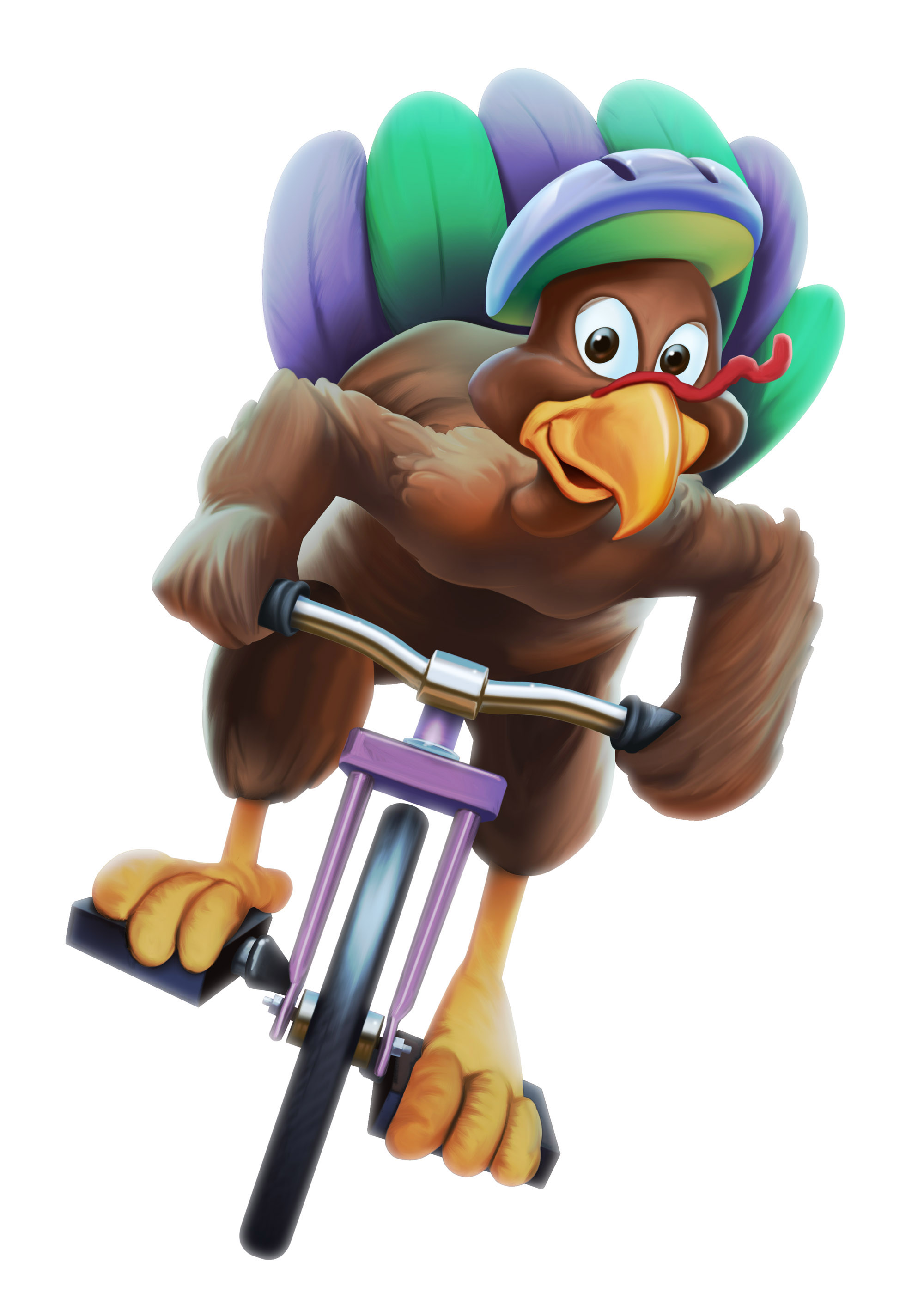 Mascot art for Jennie-O Turkey.