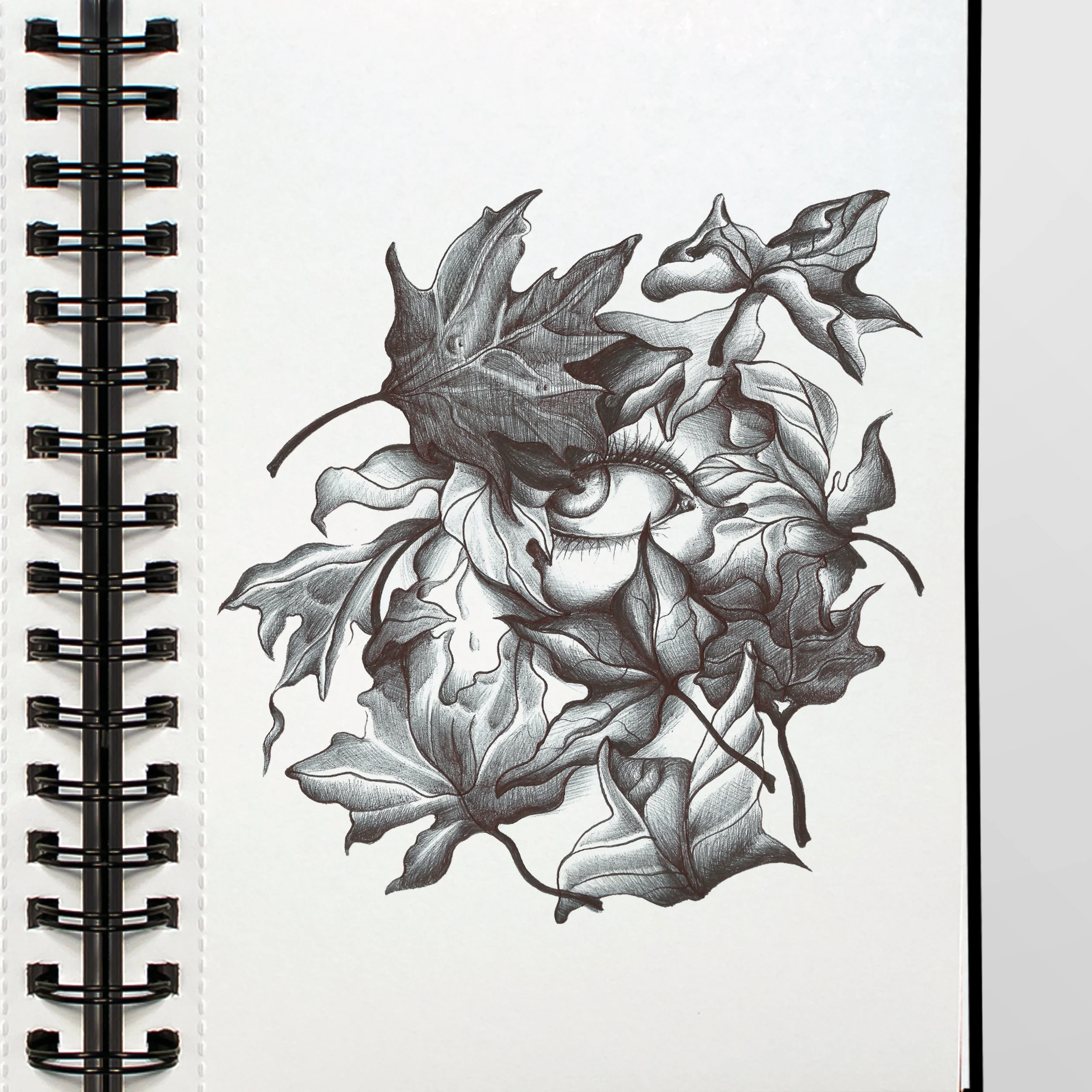 COMPOST; ink on paper.