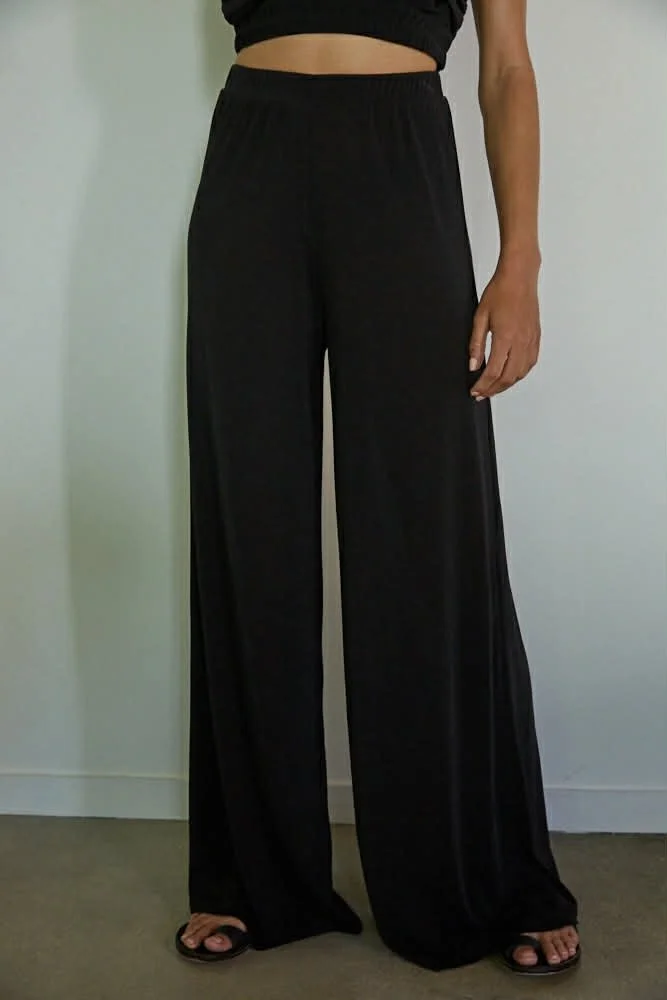 Effortless Elegance Wide-Leg Lounge Pants