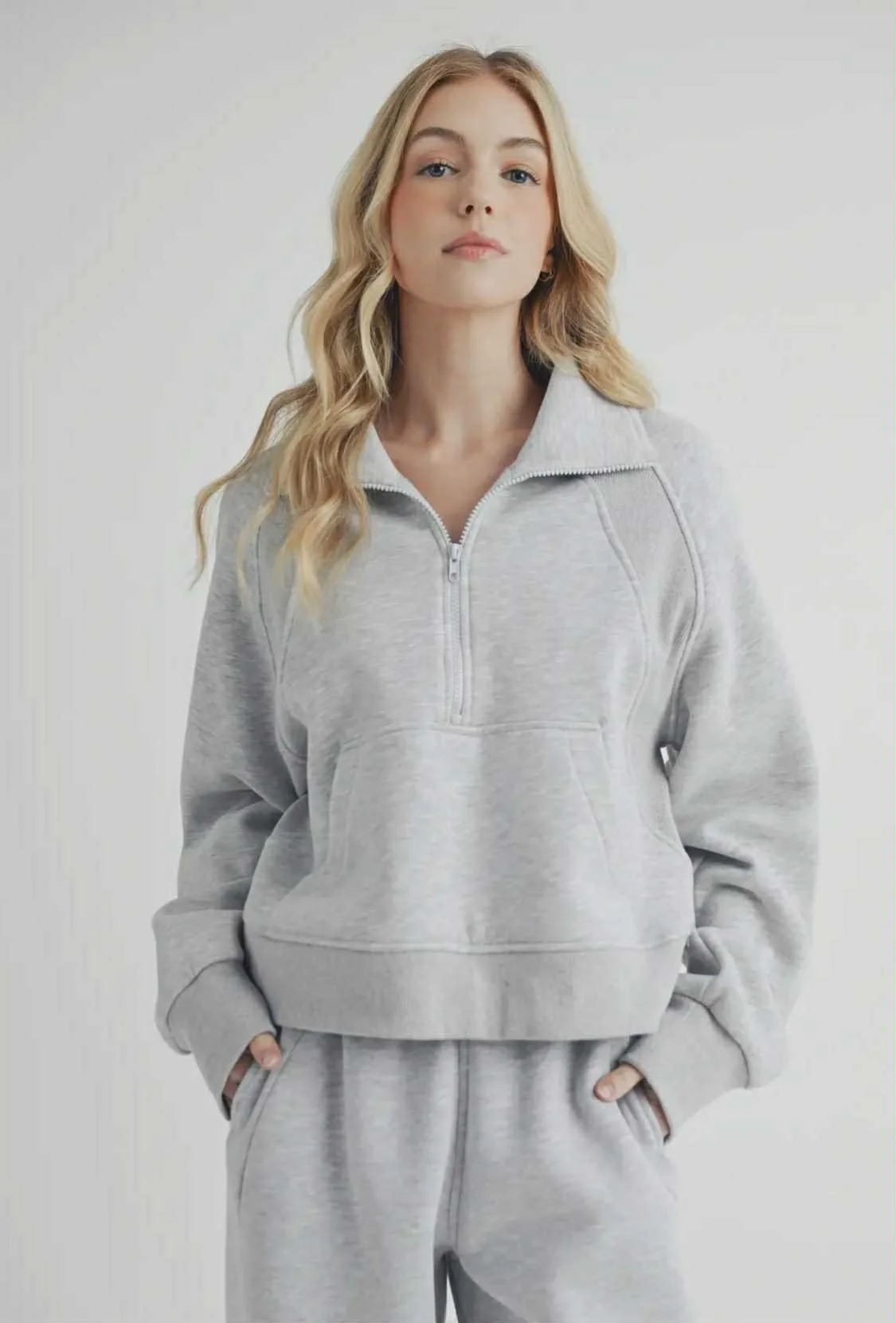 Comfort Half-Zip Sweatshirt - Multiple Colors