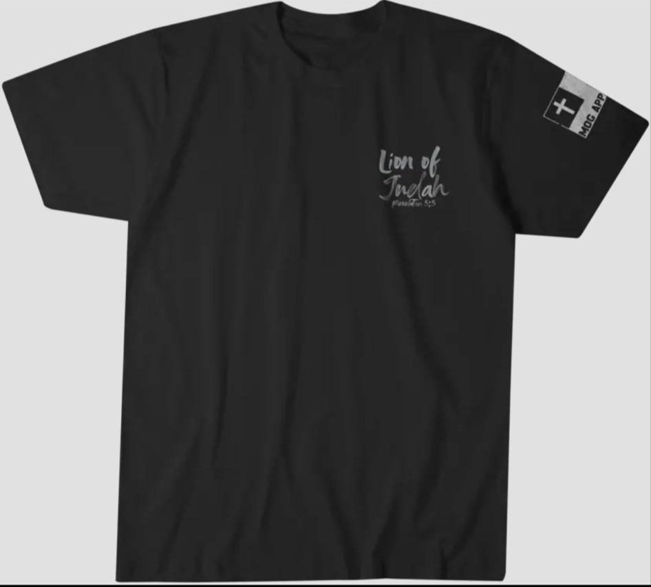 Lion Of Judah Graphic T Shirt Mens