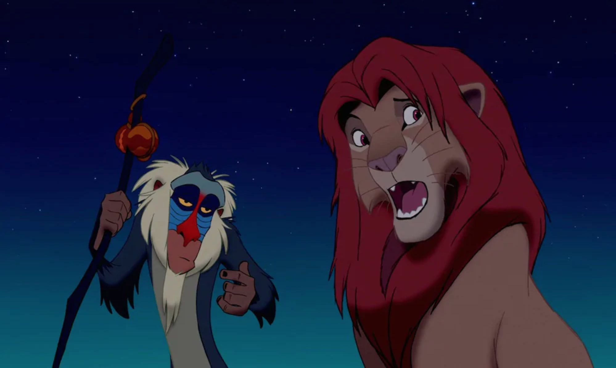 Change is good. —Rafiki, The Lion King | Image by Disney