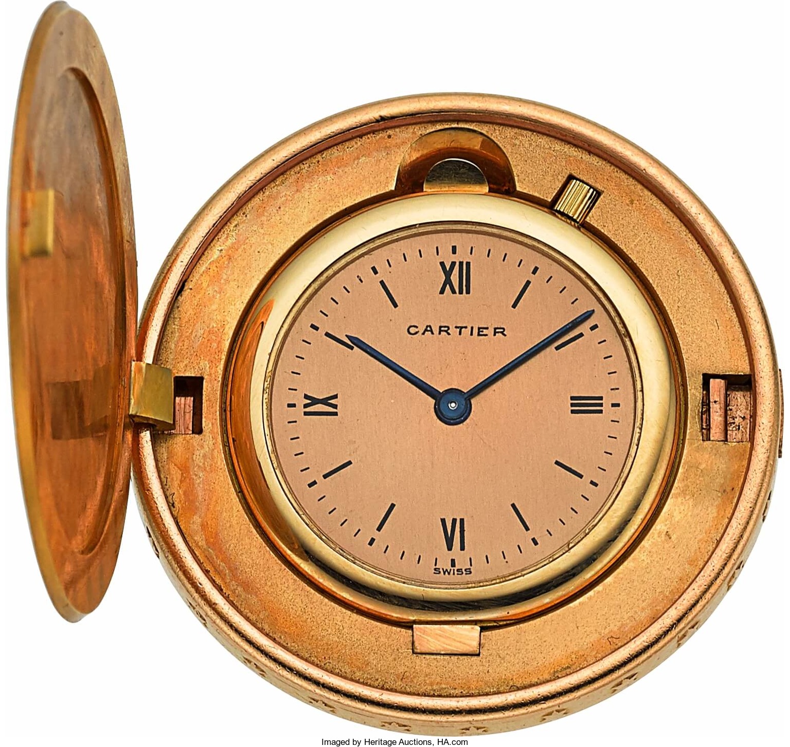 Piaget $20 Saint Gaudens Gold Coin Watch Signed Cartier