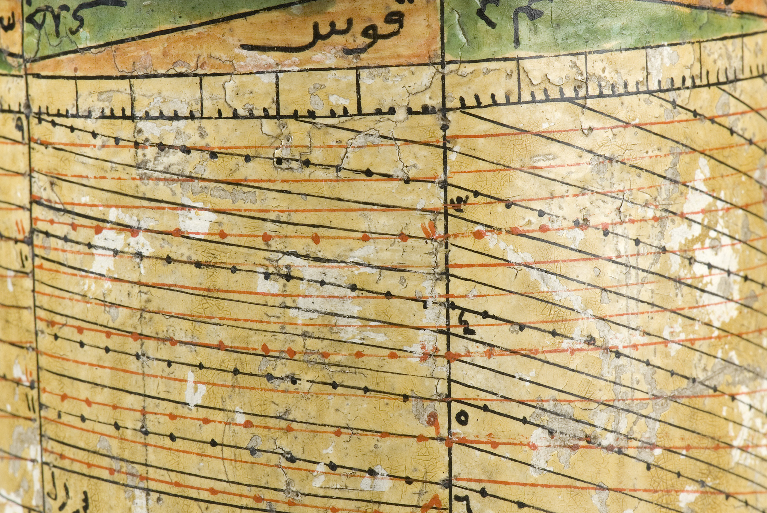 Ottoman Pillar Dial showing equinoctial hours and time alla Turca (inventory no. 7184, The Collection of Historical Scientific Instruments, Harvard University )